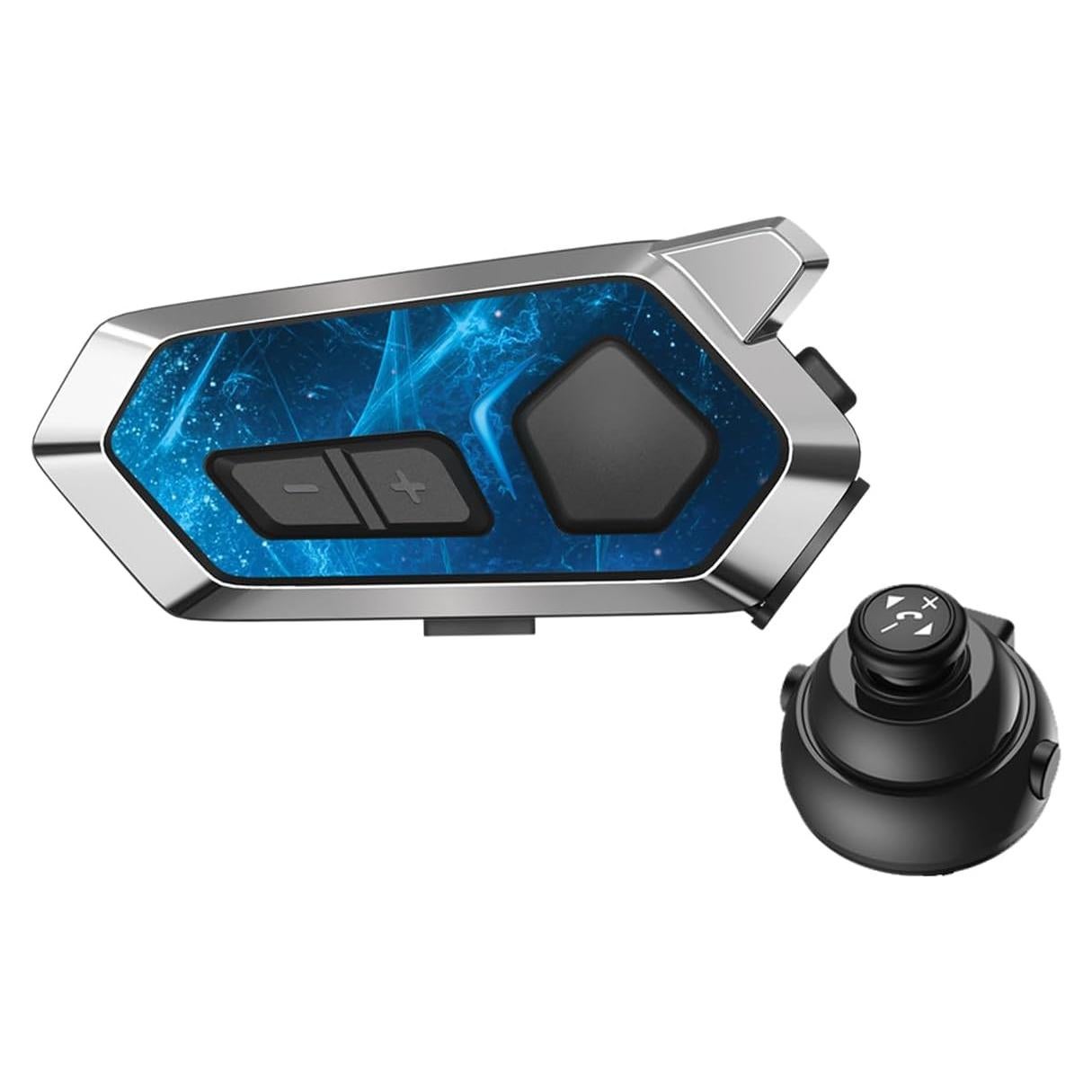 Auricular Intercomunicador Bluetooth LV9 para Casco - Impermeable IPX6