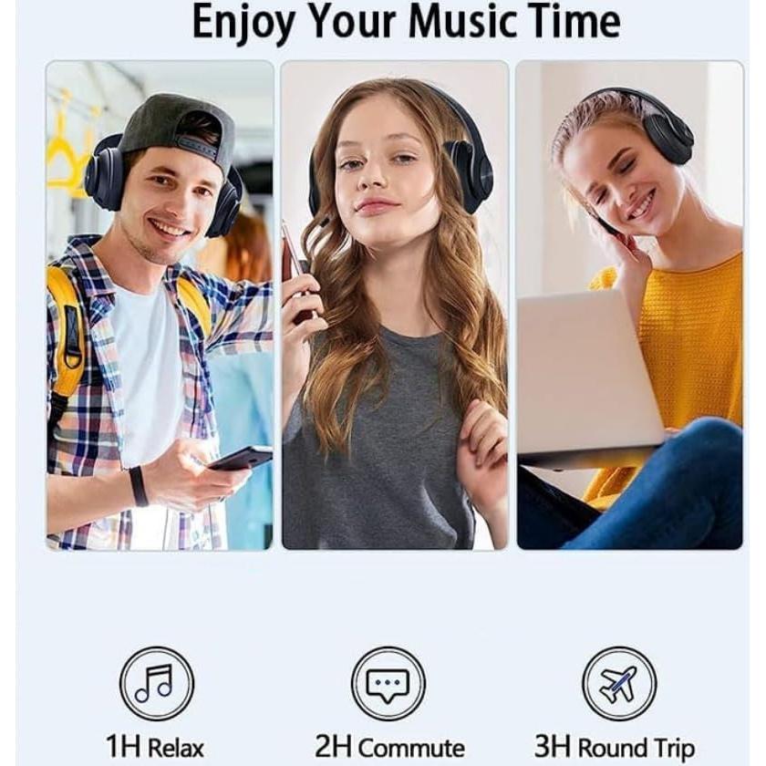 Auriculares Bluetooth MGHOAQFRS B39 con LED y reducción de ruido