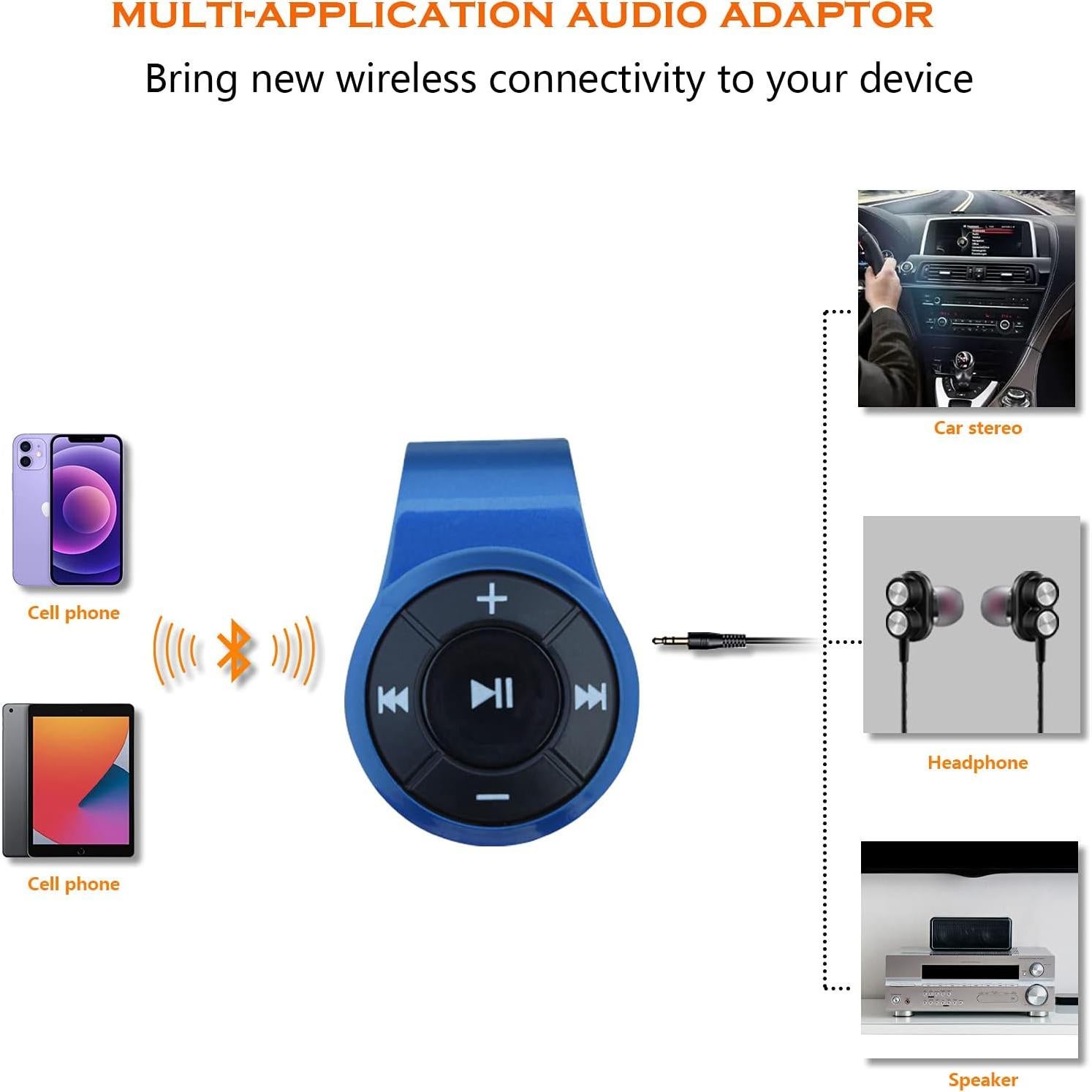 Receptor Bluetooth 5.0 Bluebyte BP-S210 Clip Inalámbrico