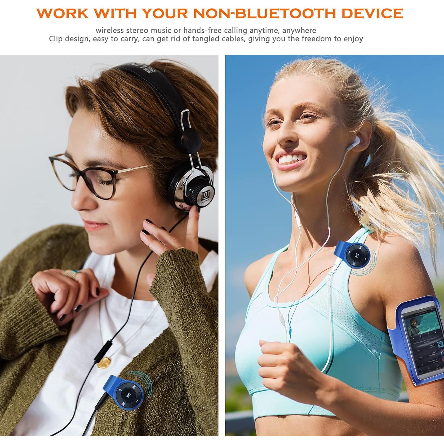 Receptor Bluetooth 5.0 Bluebyte BP-S210 Clip Inalámbrico