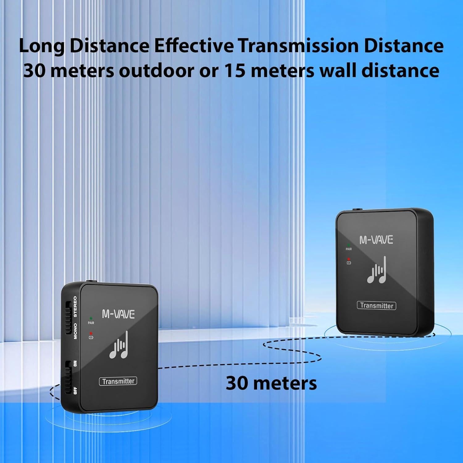 Sistema de Monitoreo In Ear Inalámbrico Btuty WP-10 30m