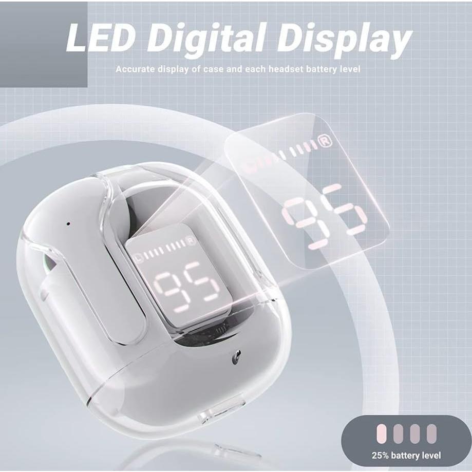 Auriculares Inalámbricos Deportivos Air31 - Negro, Bluetooth 5.3, 8H Batería