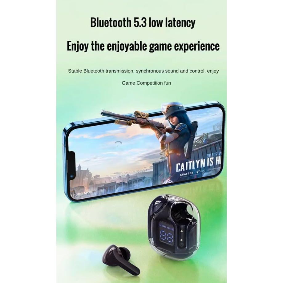 Auriculares Inalámbricos Deportivos Air31 - Negro, Bluetooth 5.3, 8H Batería