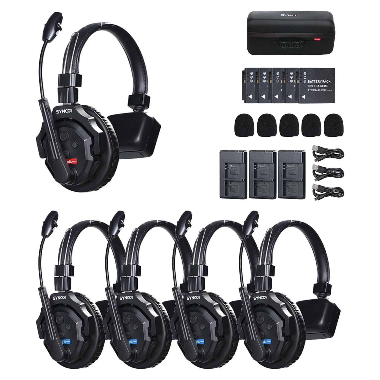 Sistema de Intercomunicación Inalámbrico SYNCO XTalk X5 400m