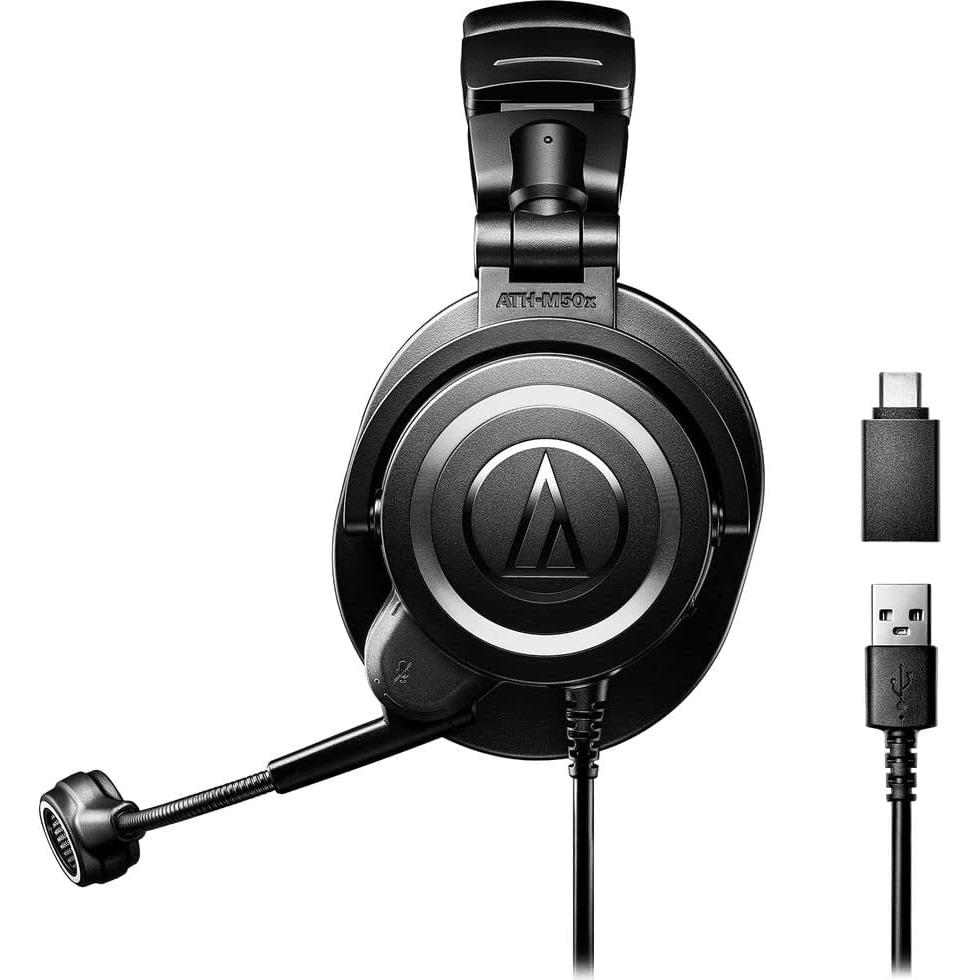 Auriculares Audio-Technica ATH-M50xSTS-USB StreamSet USB