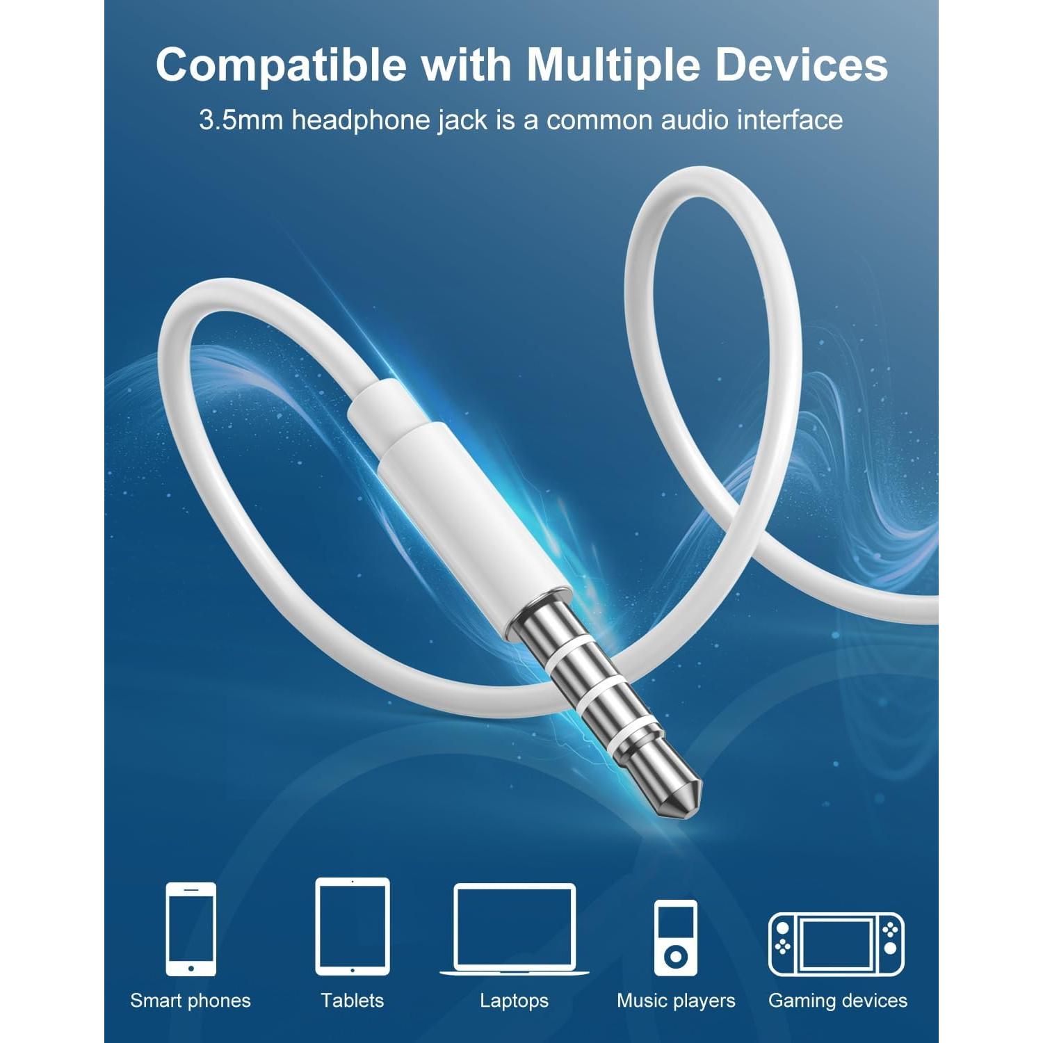 Auriculares con cable Rolson A2 - 2 unidades, sonido HiFi