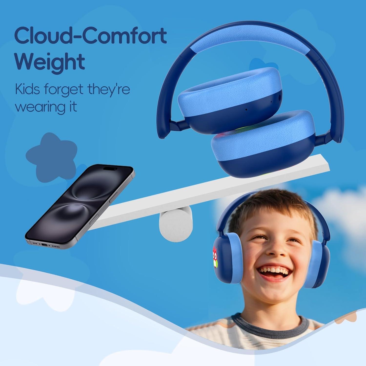 Auriculares Inalámbricos LOBKIN para Niños Bluetooth 5.4 35H