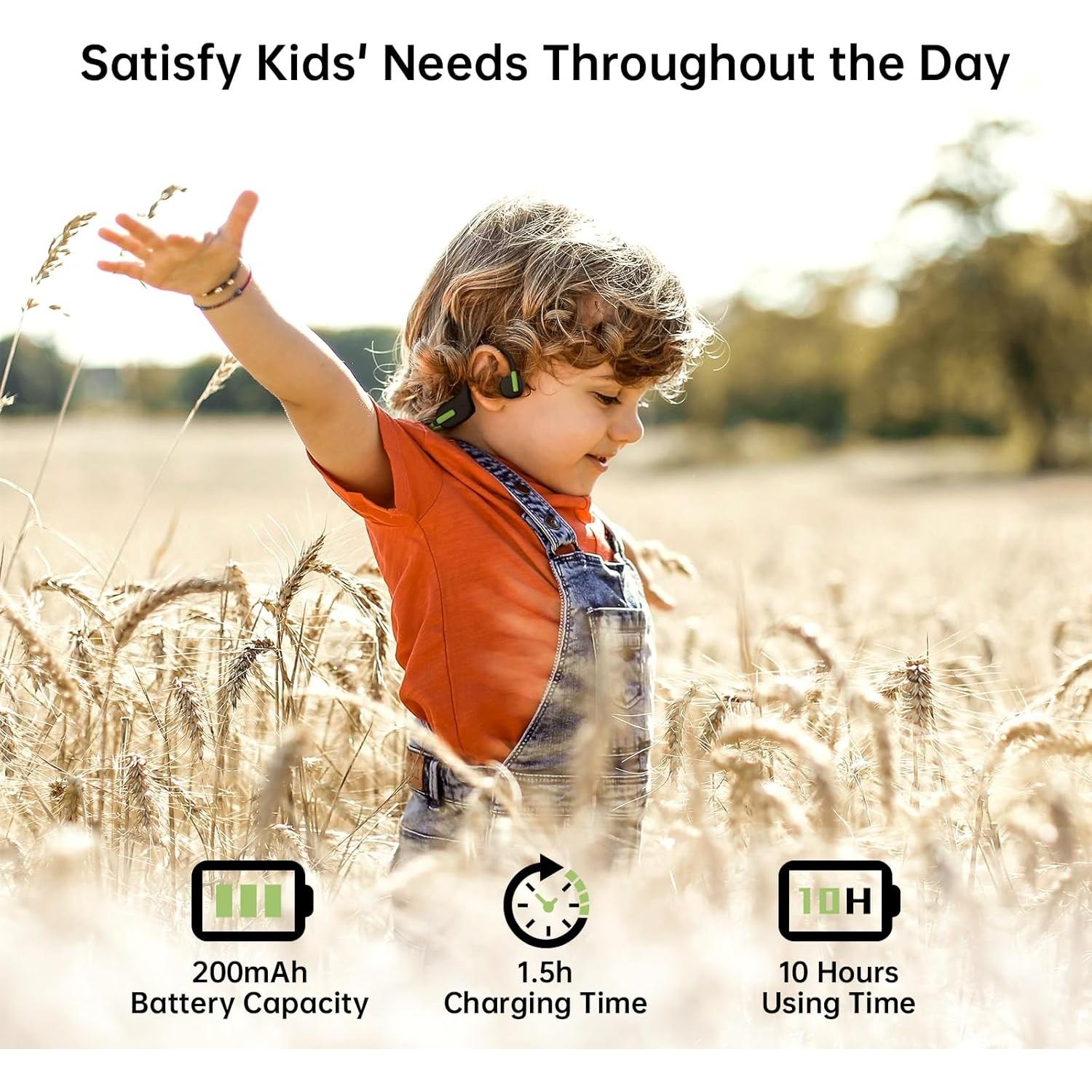 Auriculares Inalámbricos LOBKIN para Niños Bluetooth 5.4 35H