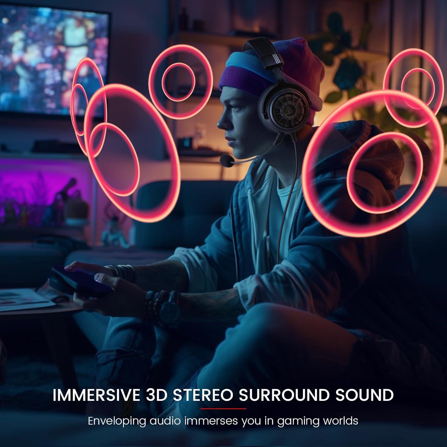 Auriculares para Juegos EKSA StarEngine S - Sonido Surround 50mm