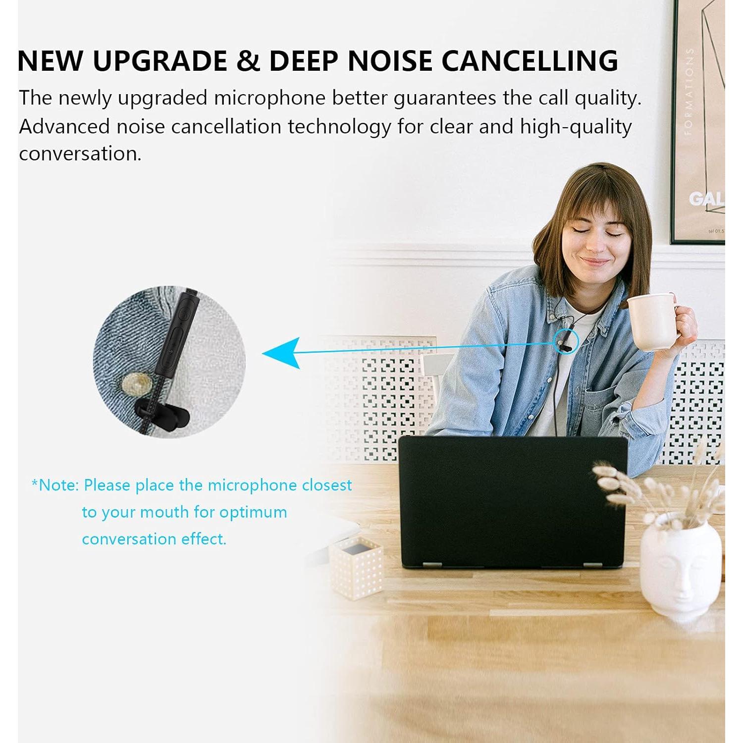 Auriculares USB HGCXING con micrófono y cancelación de ruido