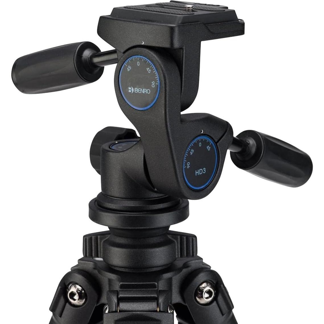 Trípode de Aluminio Benro Adventure TAD28AHD2A 4 Secciones 156 cm