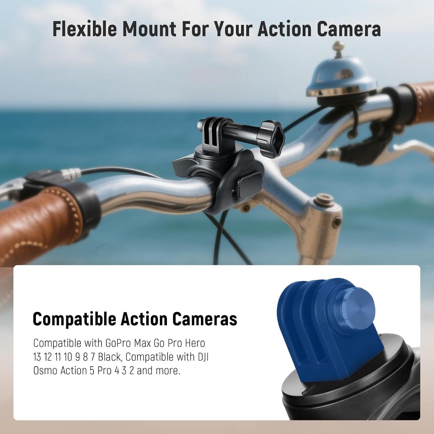 Soporte Flexible NEEWER GP-77 para Cámaras de Acción