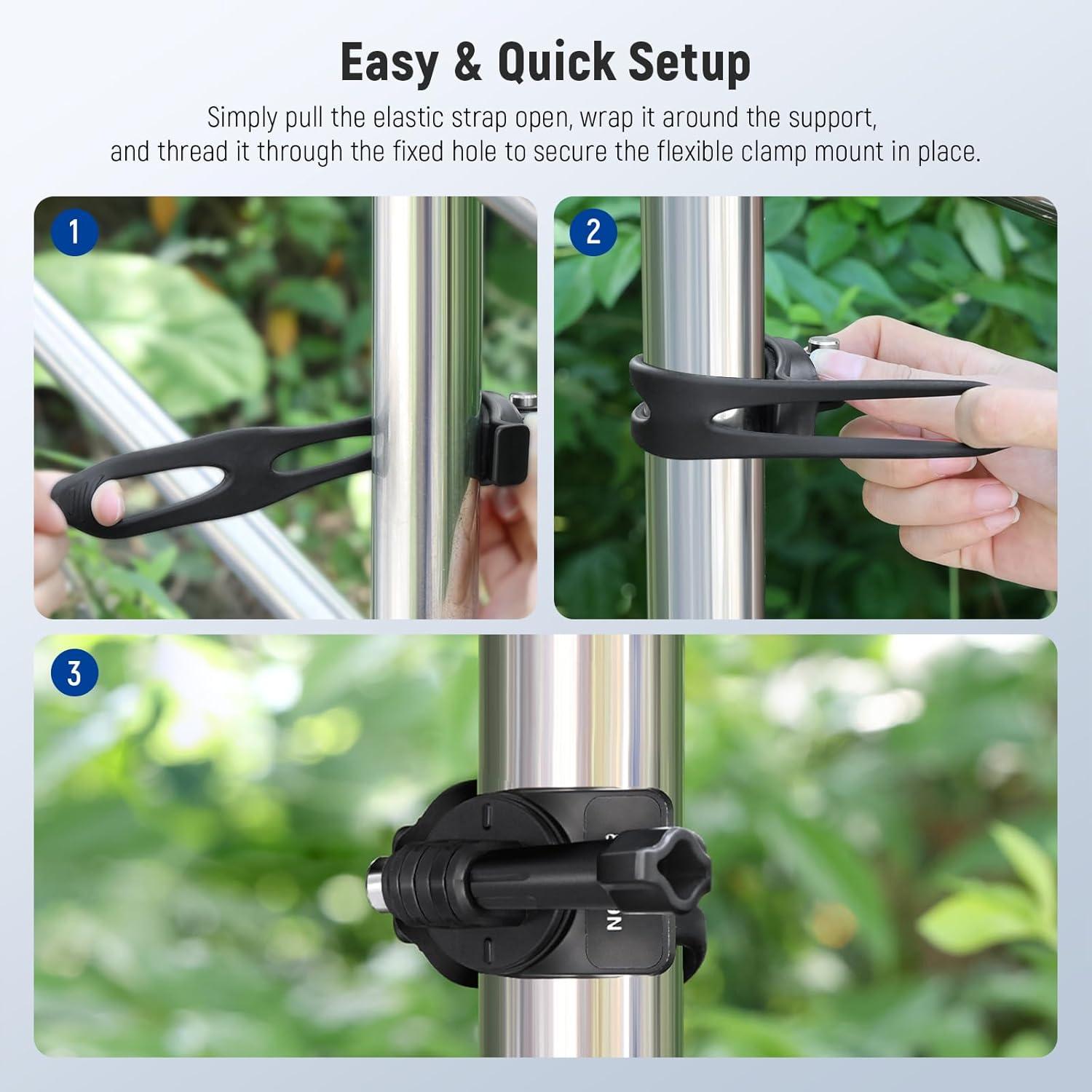 Soporte Flexible NEEWER GP-77 para Cámaras de Acción