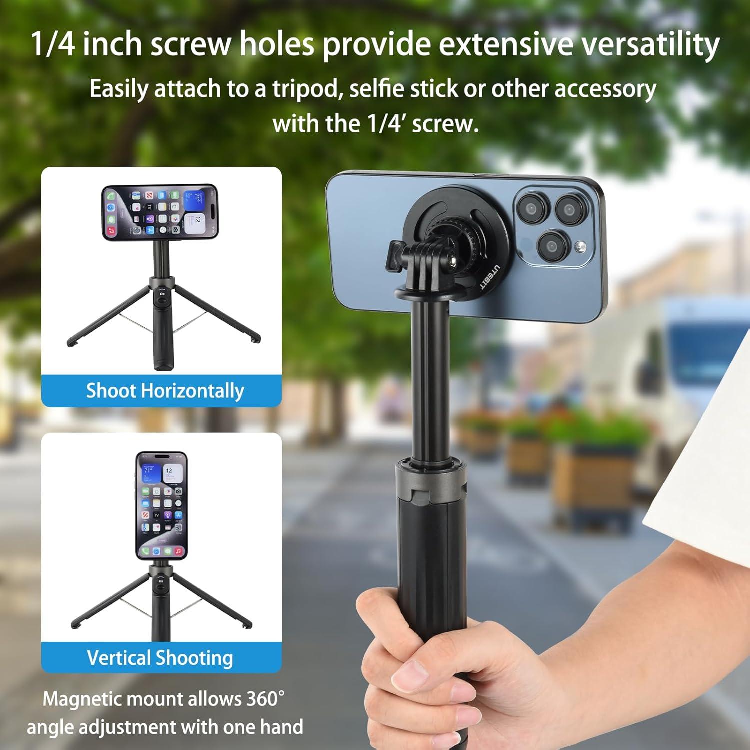 Adaptador de Montaje Magnético UTEBIT para iPhone 15/14/13/12