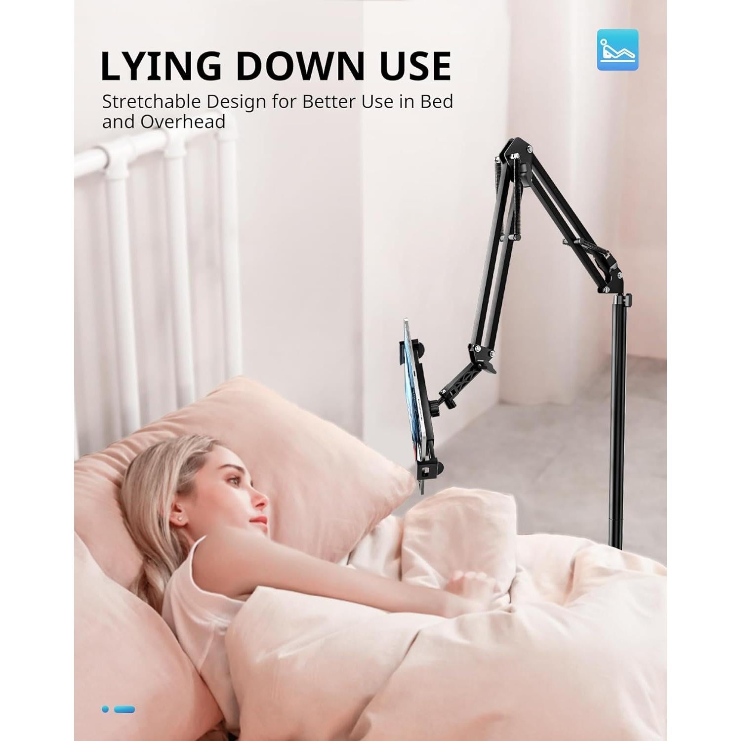 Soporte para Tableta UBeesize Ajustable 360° para Cama y Suelo