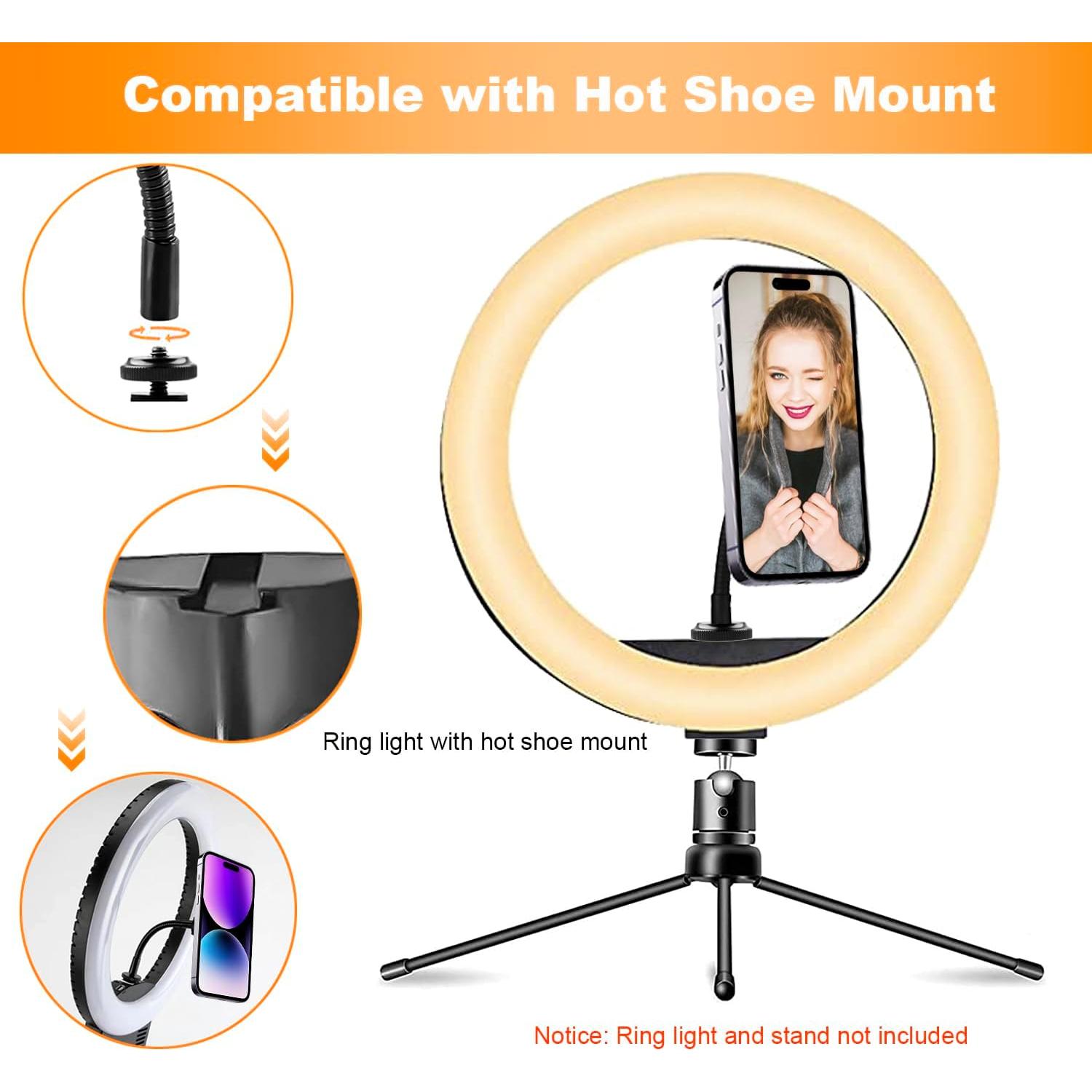 Soporte Magnético para Teléfono JCTRIWAY con Luz de Anillo