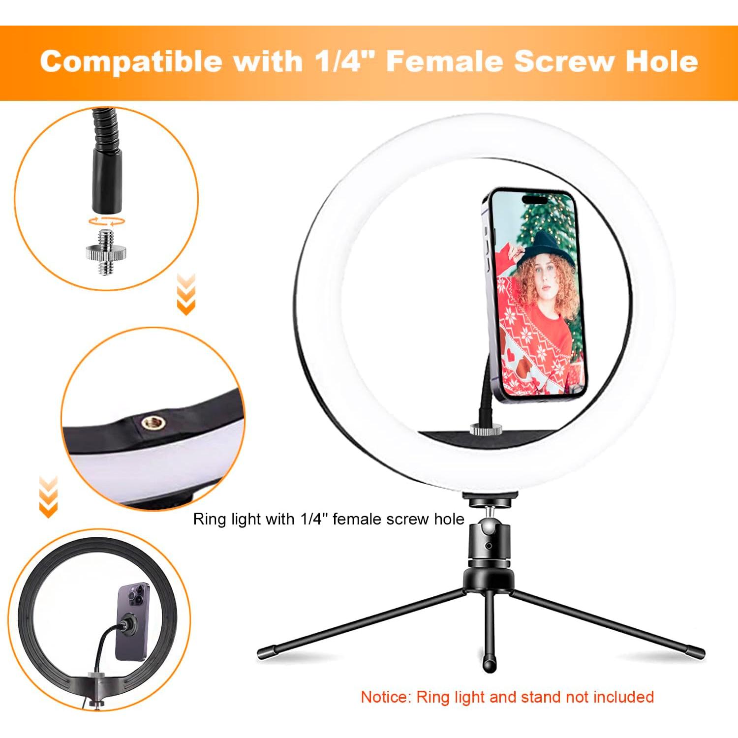 Soporte Magnético para Teléfono JCTRIWAY con Luz de Anillo