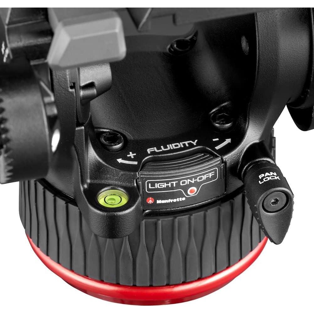 Cabezal de Video Fluido Manfrotto 504X Aluminio 12 kg