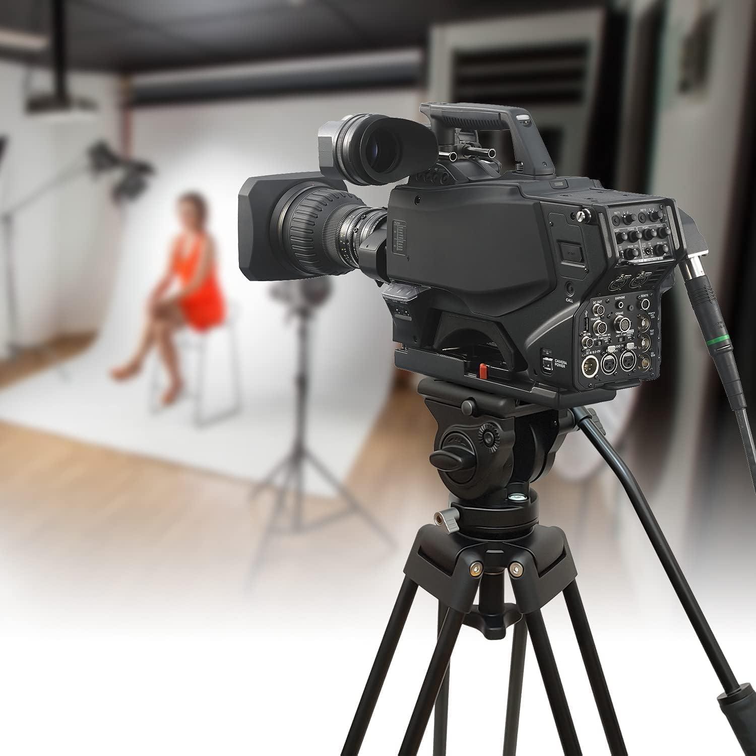 Trípode de Video Profesional Yusen K9 158CM Aluminio Ajustable