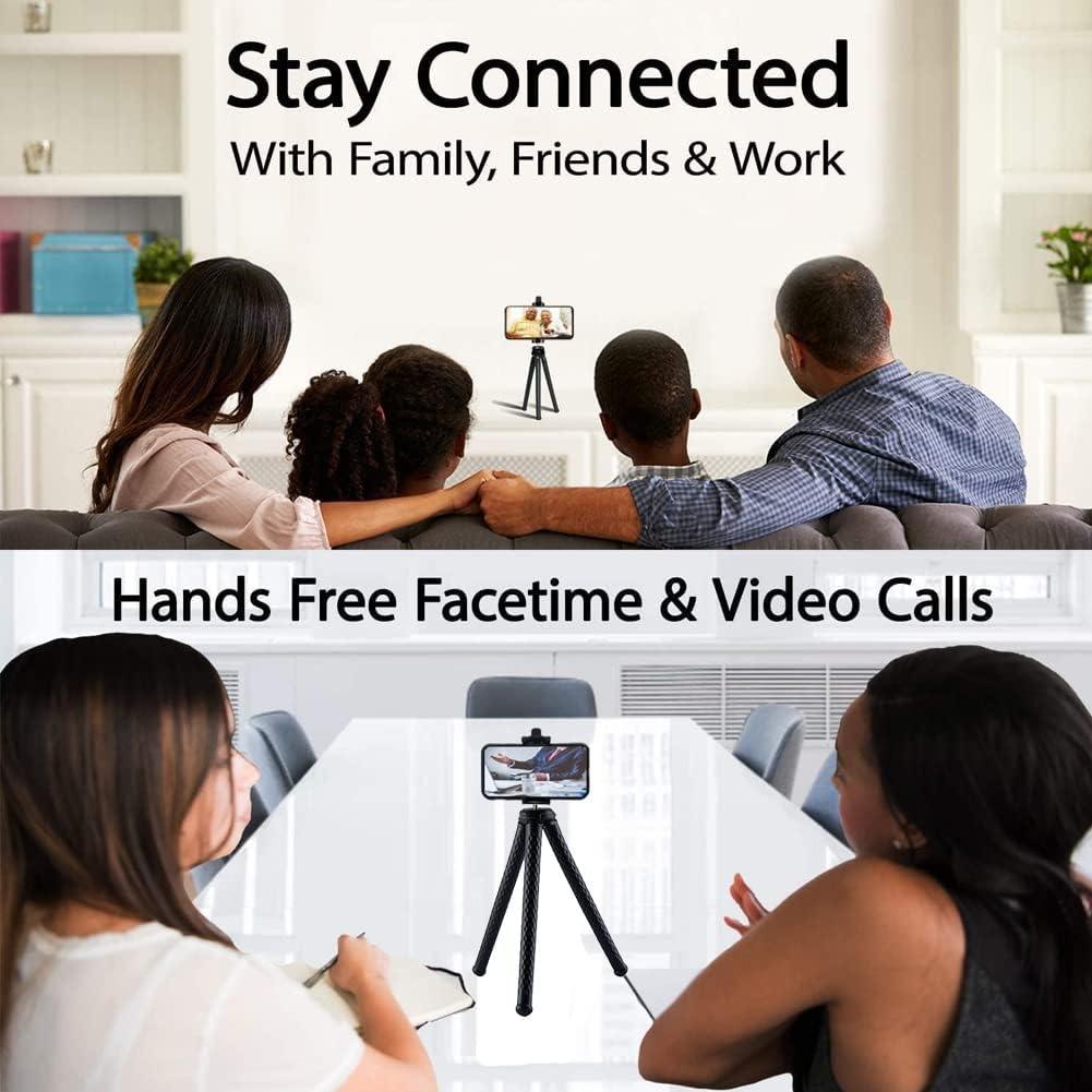 Soporte trípode flexible Fugetek FT-428 para cámara y teléfono