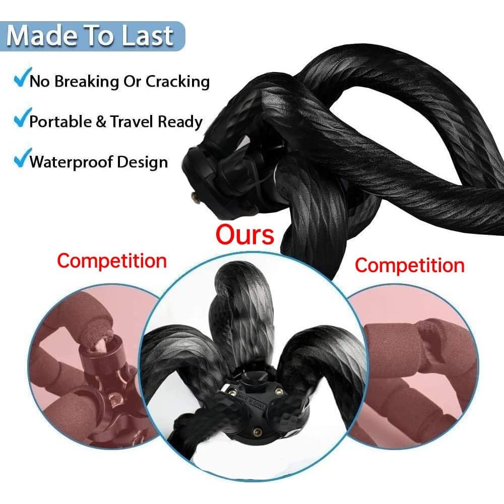 Soporte trípode flexible Fugetek FT-428 para cámara y teléfono