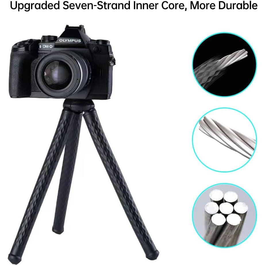 Soporte trípode flexible Fugetek FT-428 para cámara y teléfono