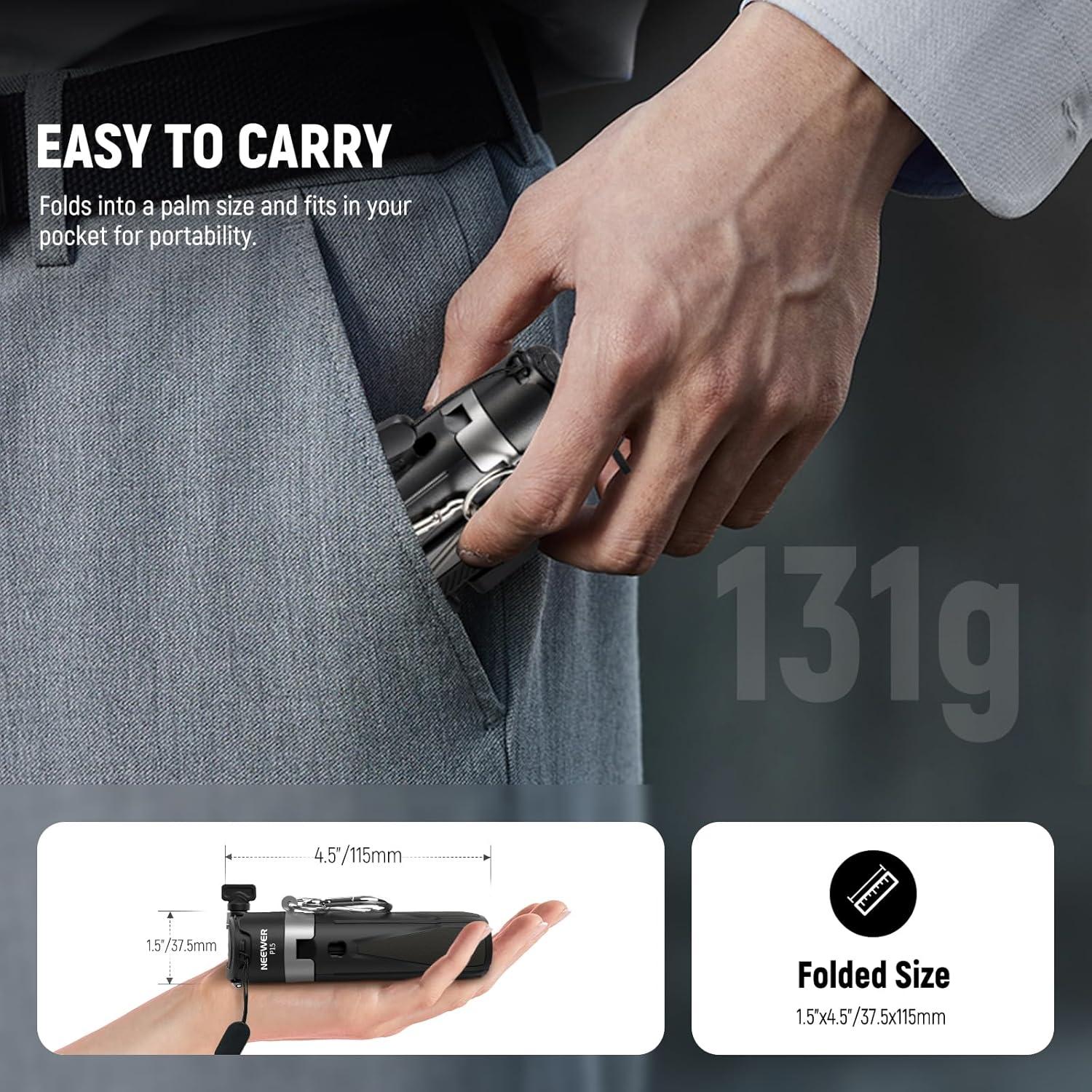 Palo de Selfie NEEWER 3 en 1 con Trípode y Control Remoto