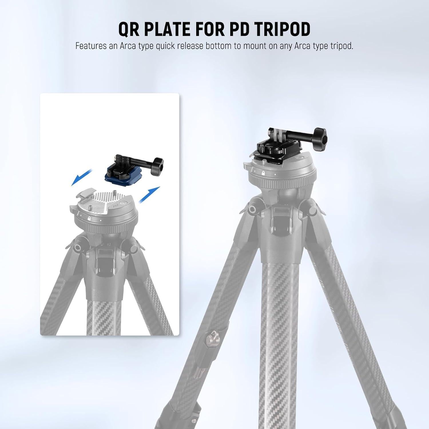 Kit Adaptador Montaje Correa Mochila NEEWER para GoPro y DJI