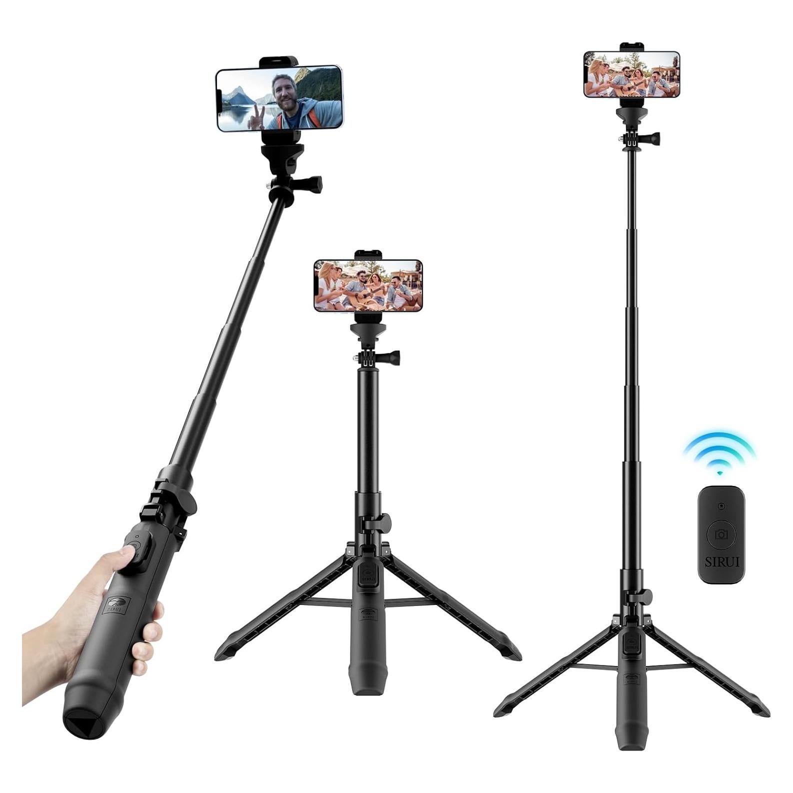 Trípode Portátil SIRUI MS-01K con Control Remoto Bluetooth