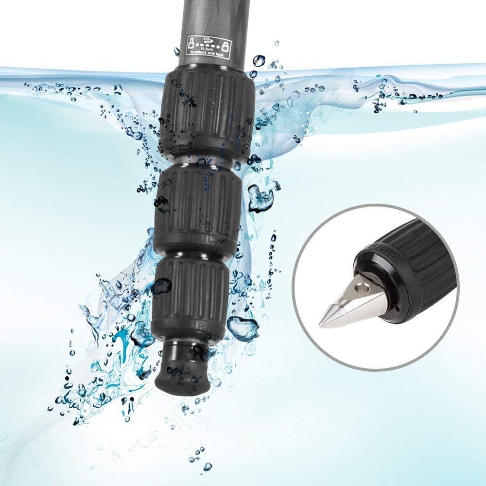 Trípode impermeable de fibra de carbono Sirui W-1204 15 kg