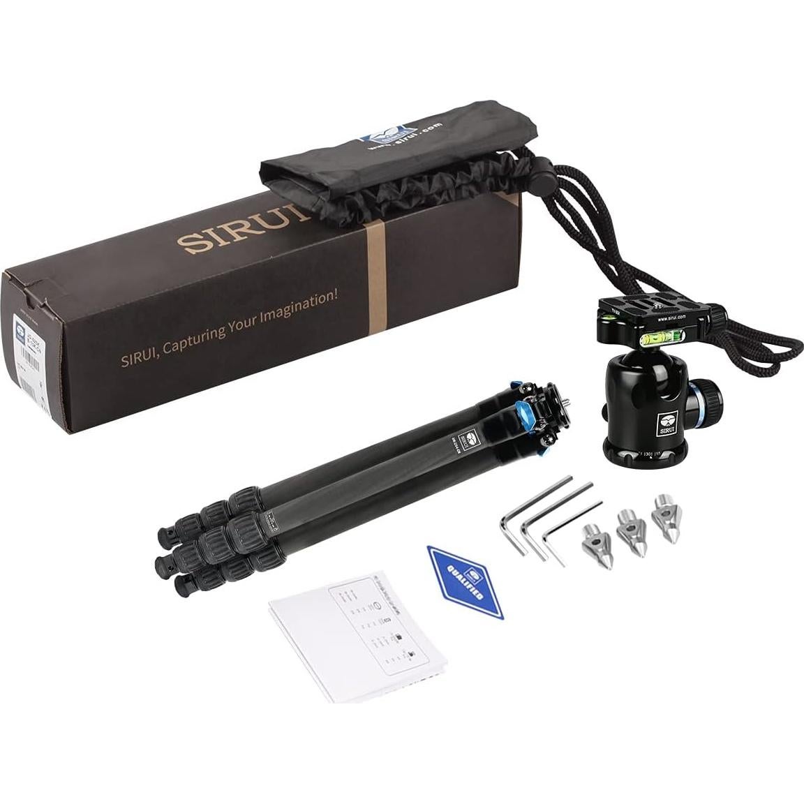 Trípode SIRUI AM-254 de Fibra de Carbono con Cabeza K20X