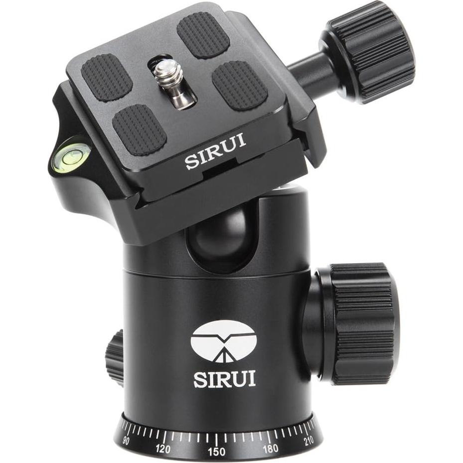 Cabezal de bola Sirui E-20 con placa TY-50E 12 kg