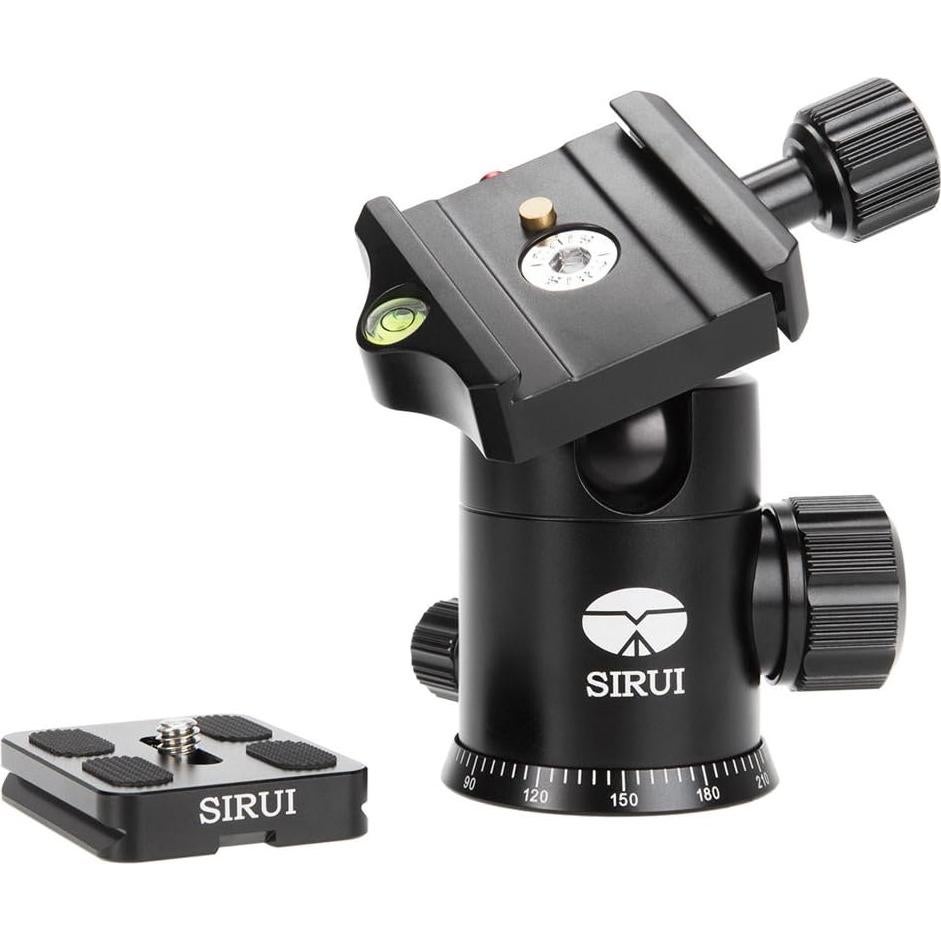 Cabezal de bola Sirui E-20 con placa TY-50E 12 kg