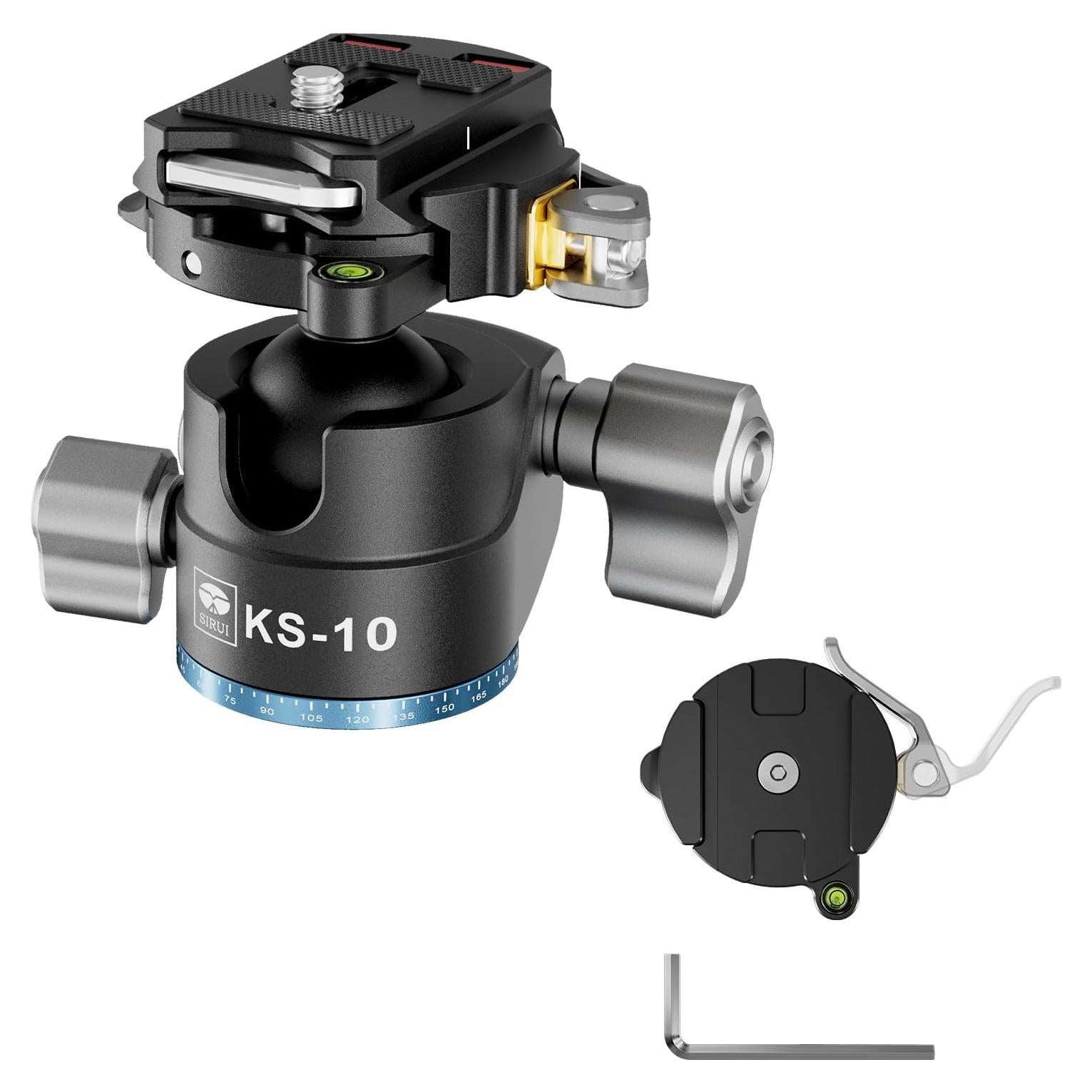 Cabezal de Bola QR Gravedad Baja Sirui KS-10 15kg