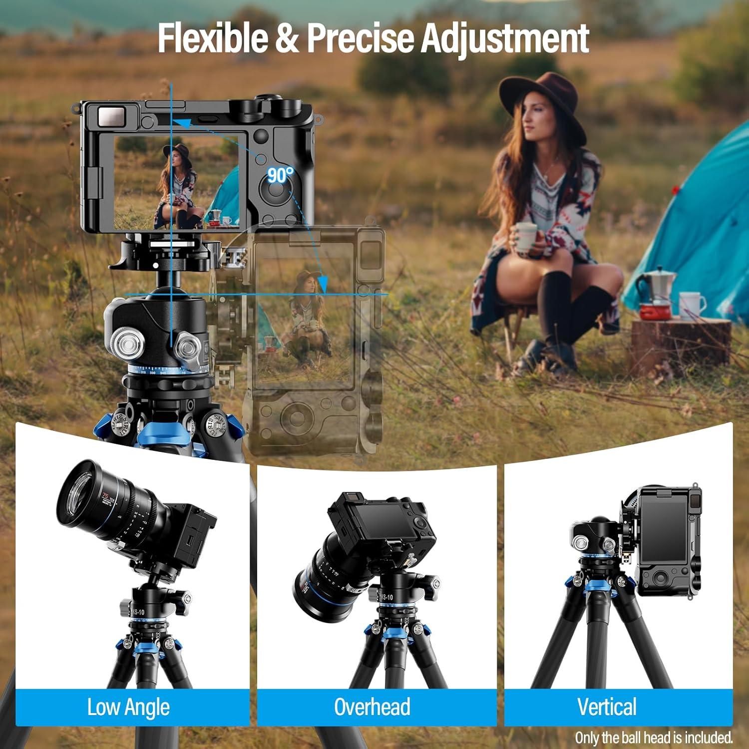 Cabezal de Bola QR Gravedad Baja Sirui KS-10 15kg