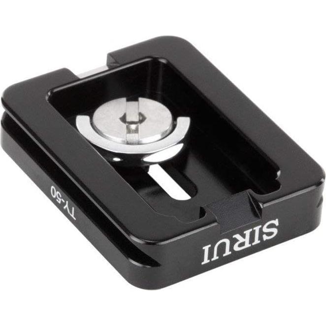 Placa de liberación rápida SIRUI TY-50 Aluminio Negro 50mm