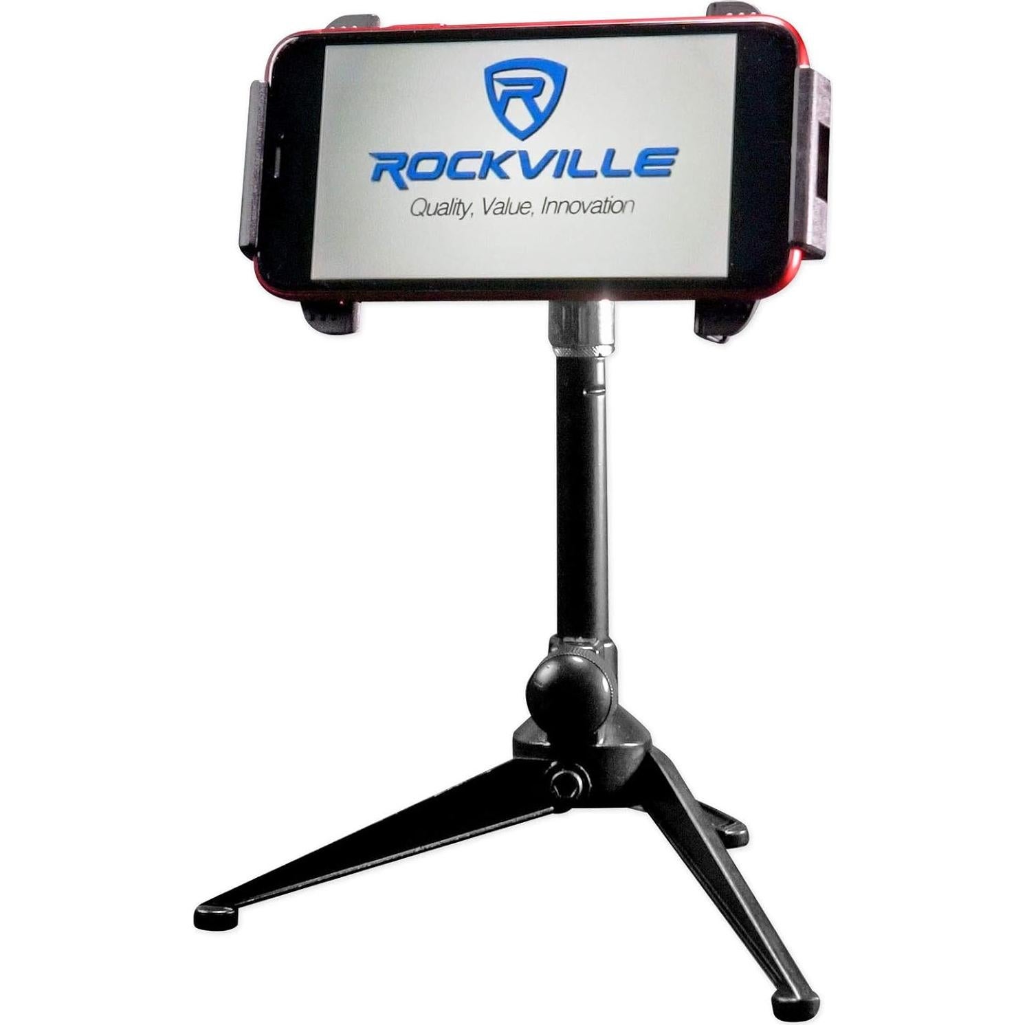 Soporte de Micrófono de Escritorio Rockville RDTS Ajustable Metal