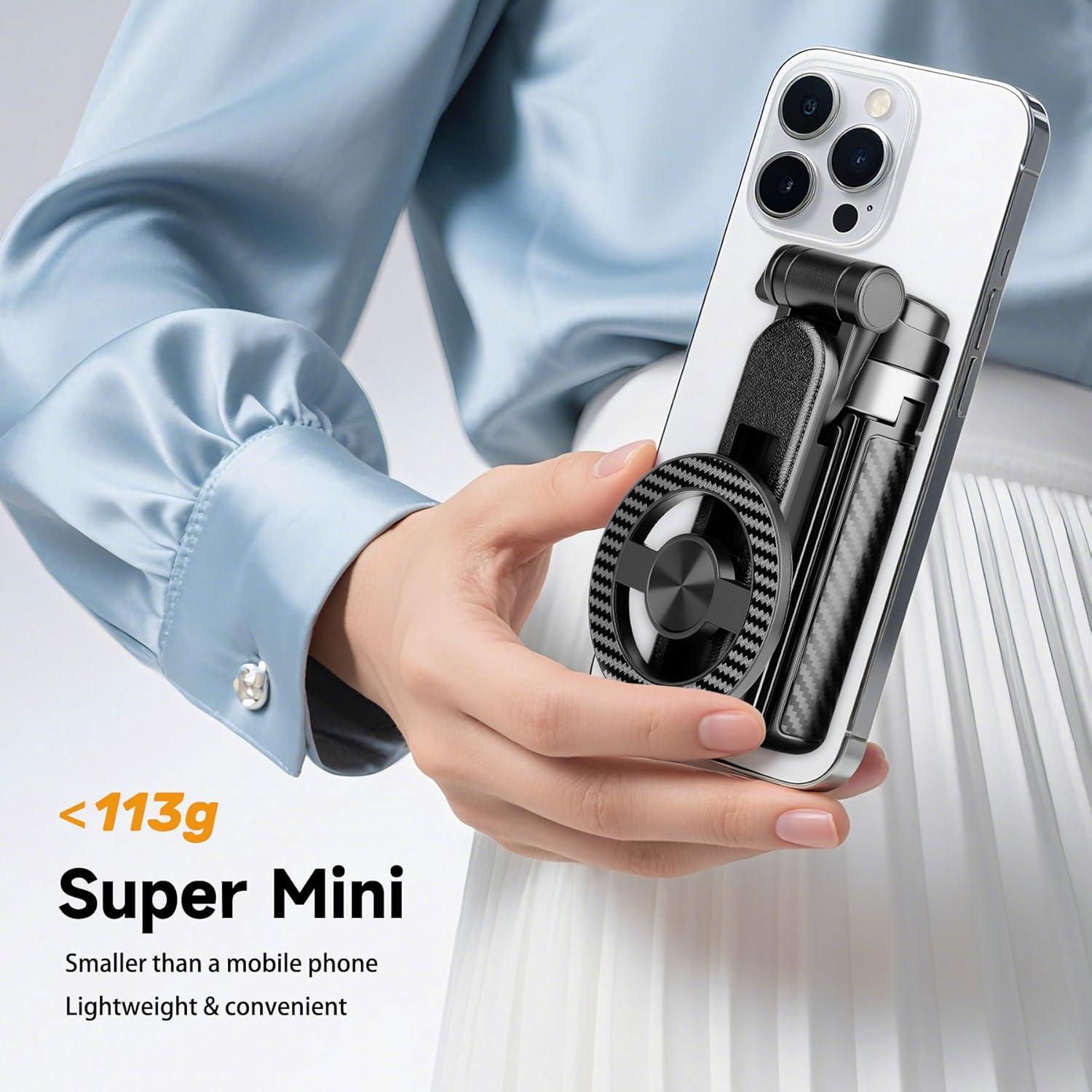 Palo de Selfie Magnético HealAge ZPG-MINI-CX-B 4-en-1