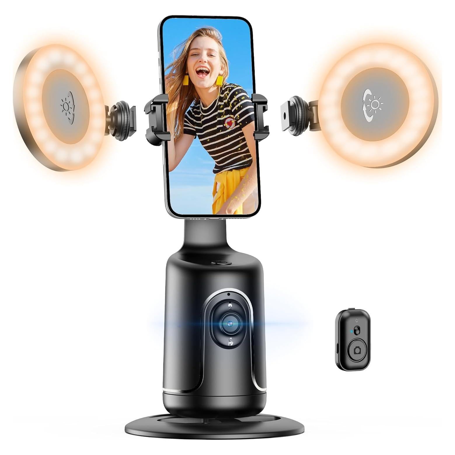 Trípode Inteligente SelfieShow con Luz y Seguimiento Facial