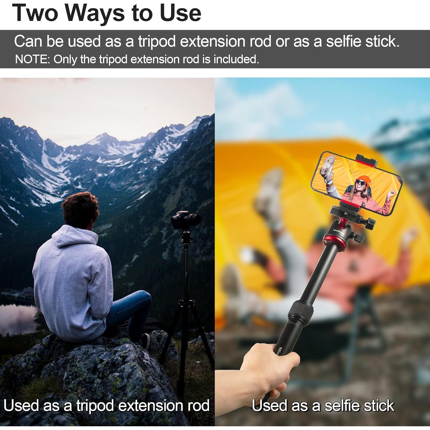 Extensión de Trípode MINIFOCUS 2 Secciones 59.5cm Aluminio