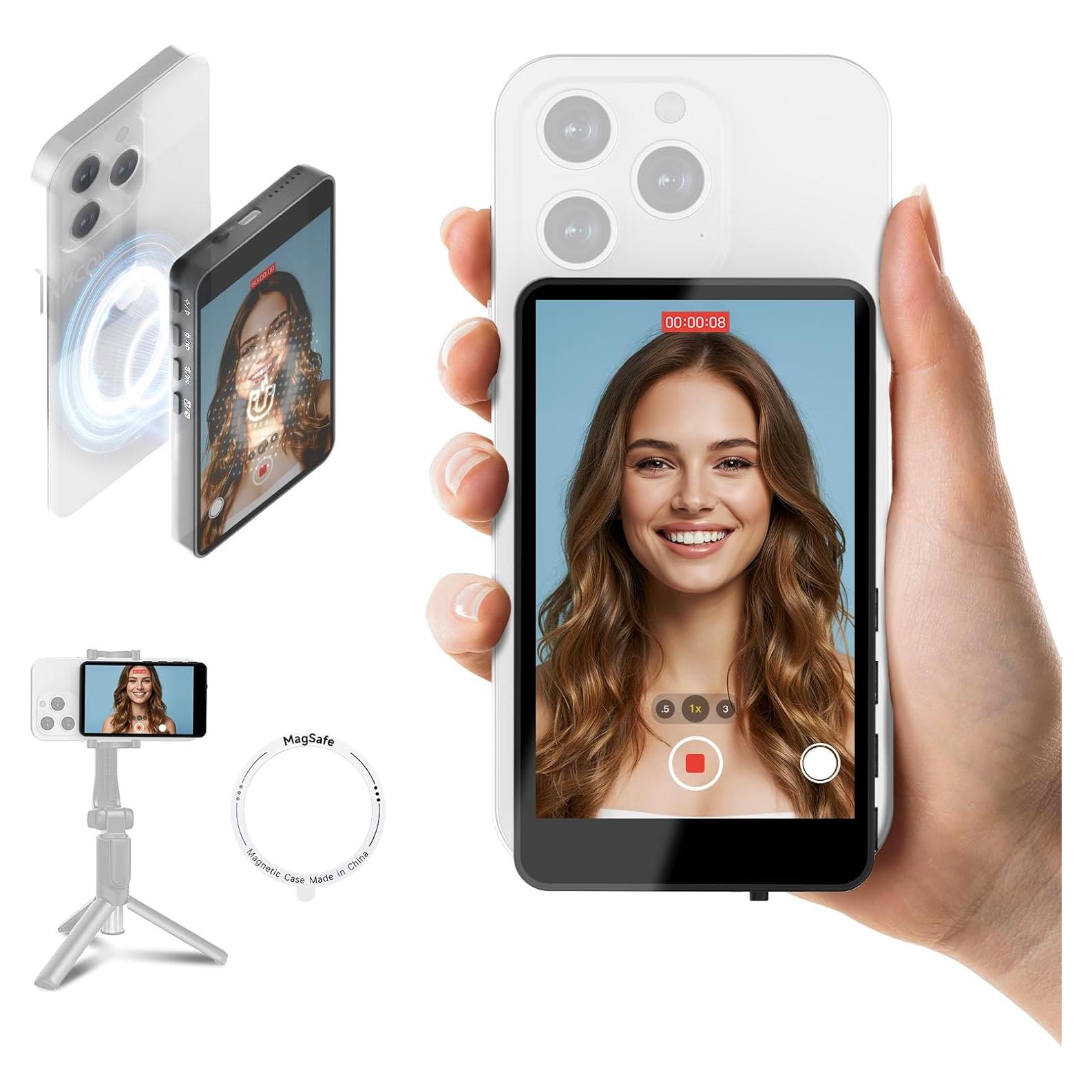 Monitor Selfie Inalámbrico 4K SYNCO XView M4 para iPhone/Android