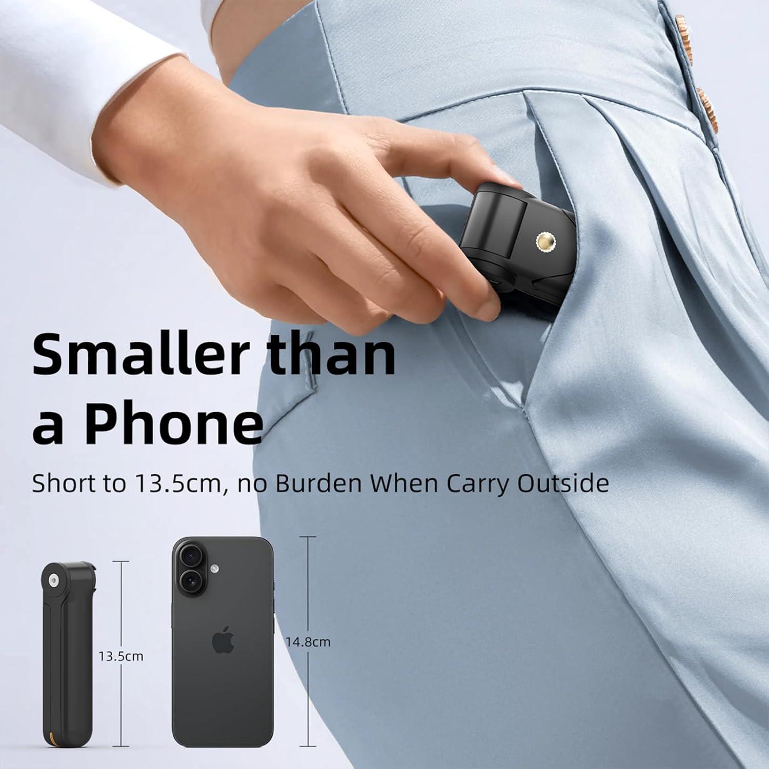 Trípode Mini Plegable RUNNINGMT para Teléfono 4-7" Negro