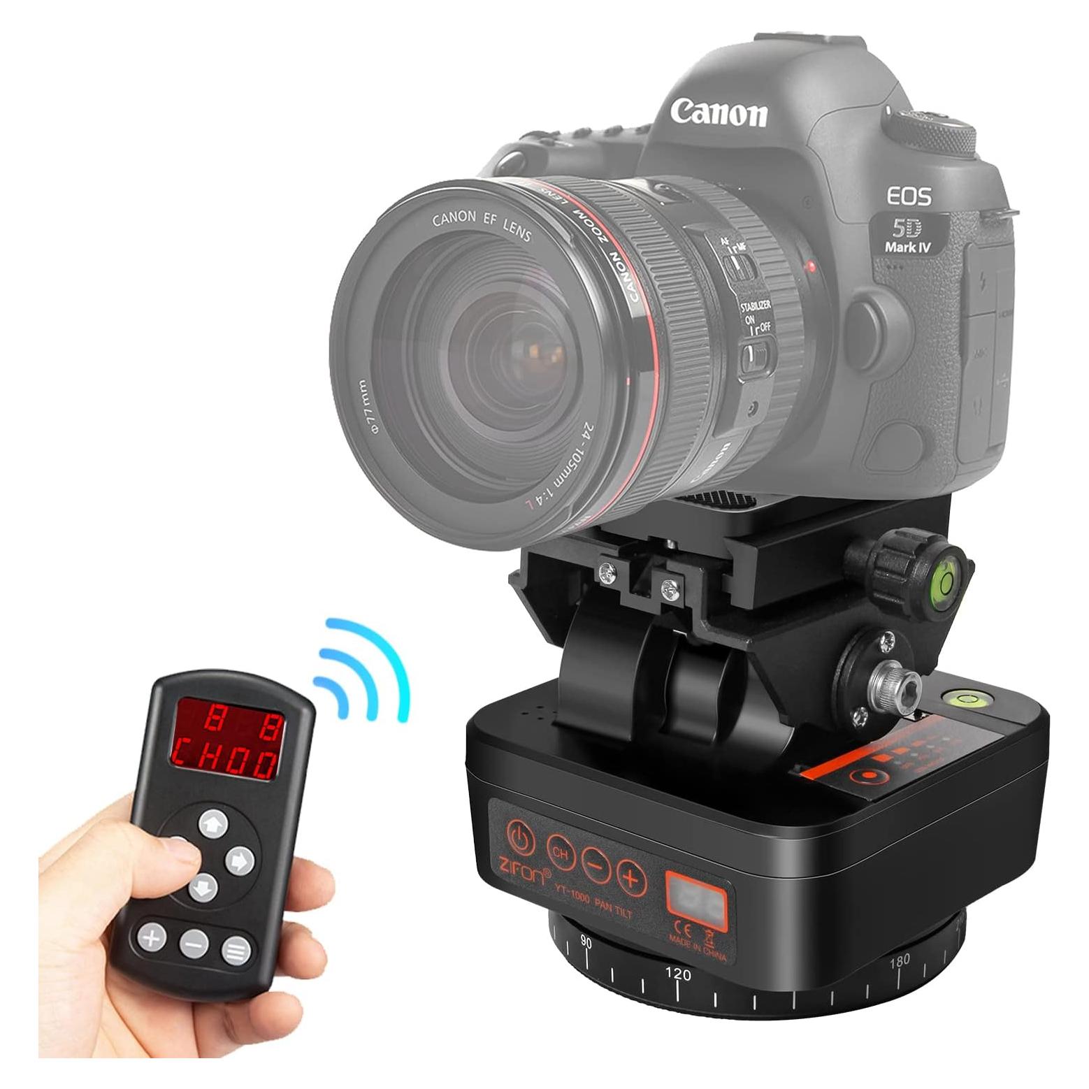 Soporte de Cámara Pan Tilt OlyCelotti con Control Remoto