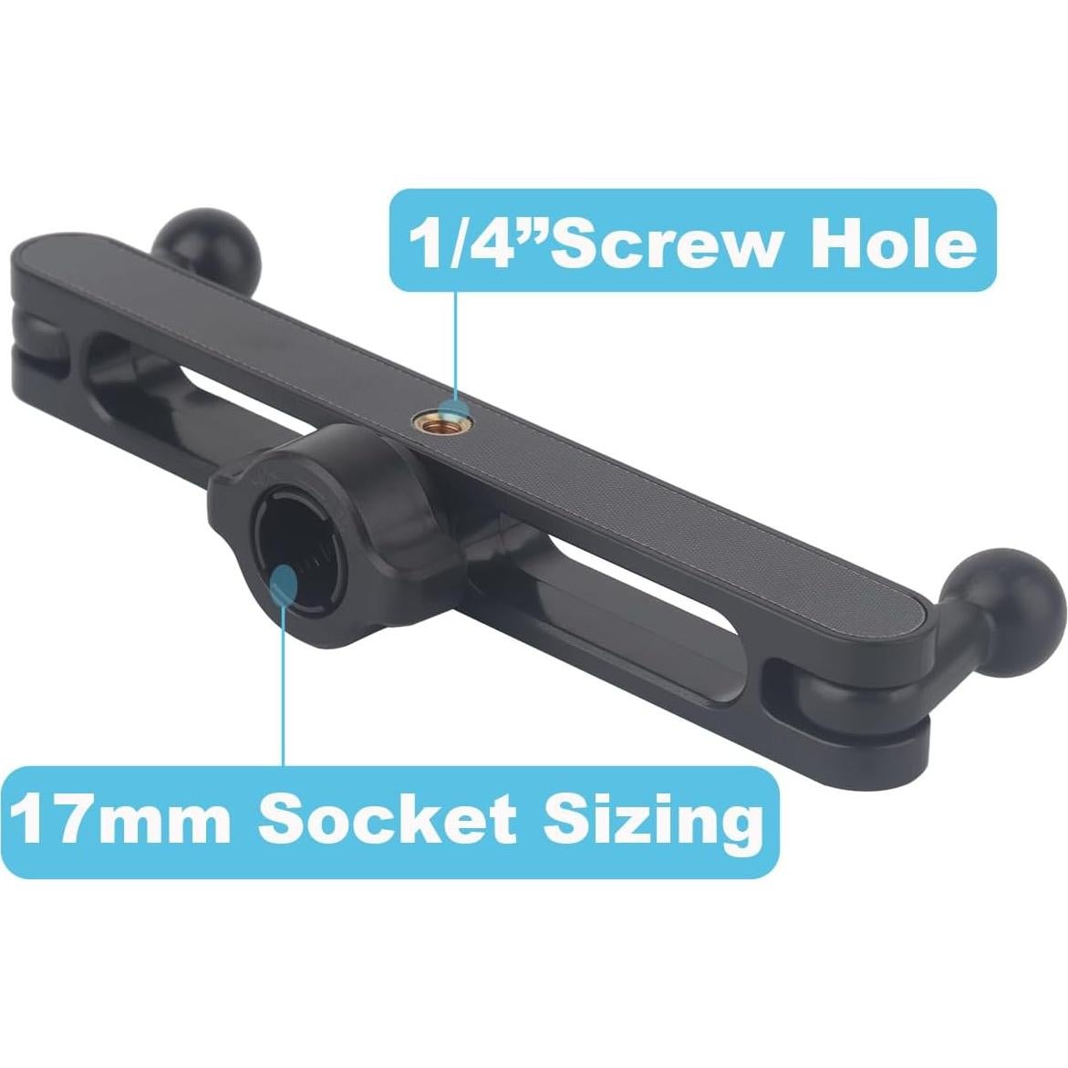 Soporte Magnético Doble para Teléfono Rigdance 2-en-1 Ajustable