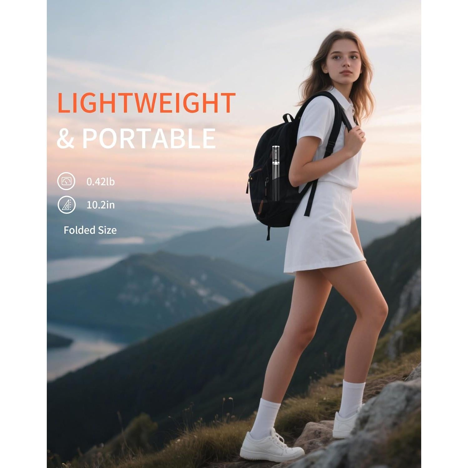 Trípode para Selfie ACKIMA DP16, Soporte Teléfono 110cm