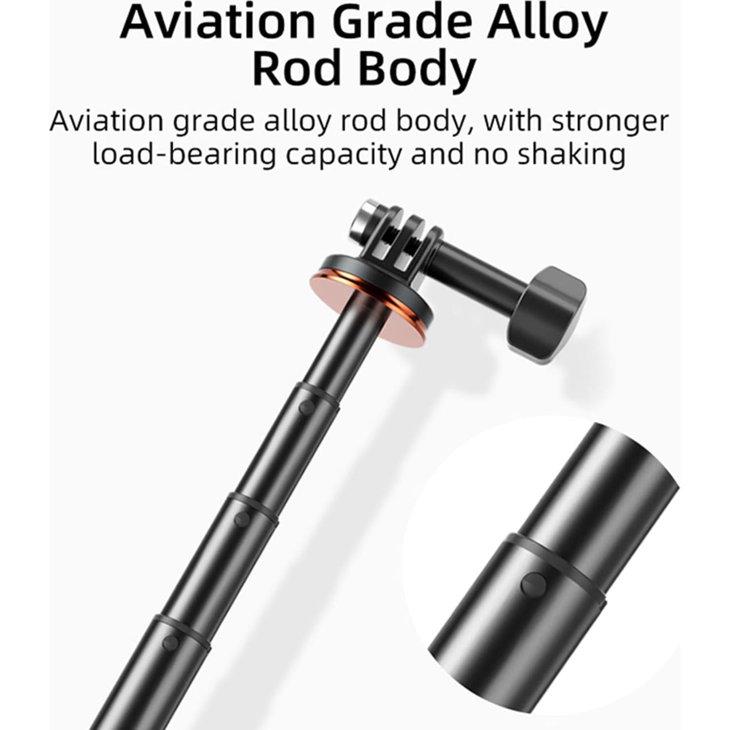 Trípode Extensible LICHIFIT para DJI OSMO Pocket 3 y Action 4