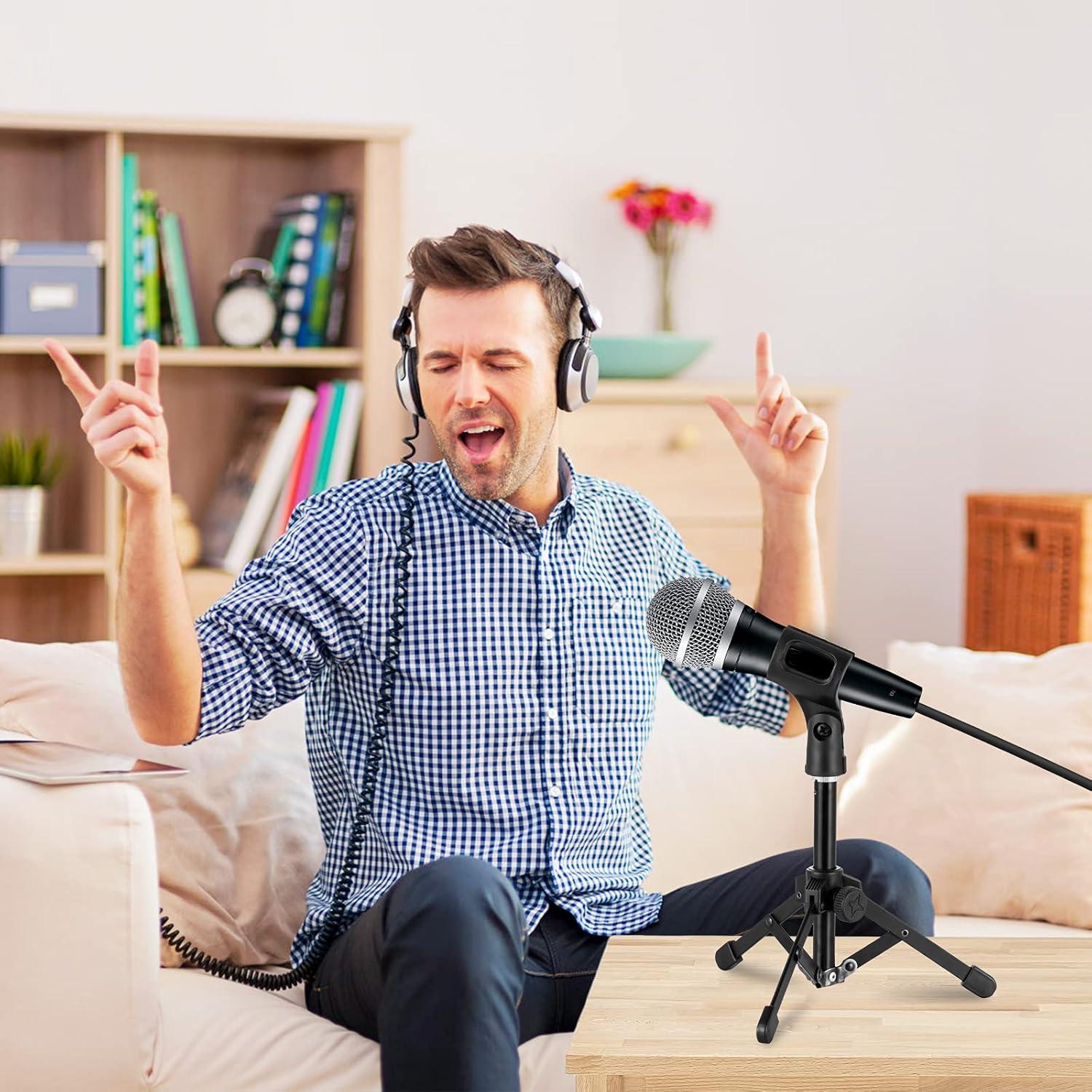 Soporte de Micrófono de Escritorio BILIONE Plegable Ajustable