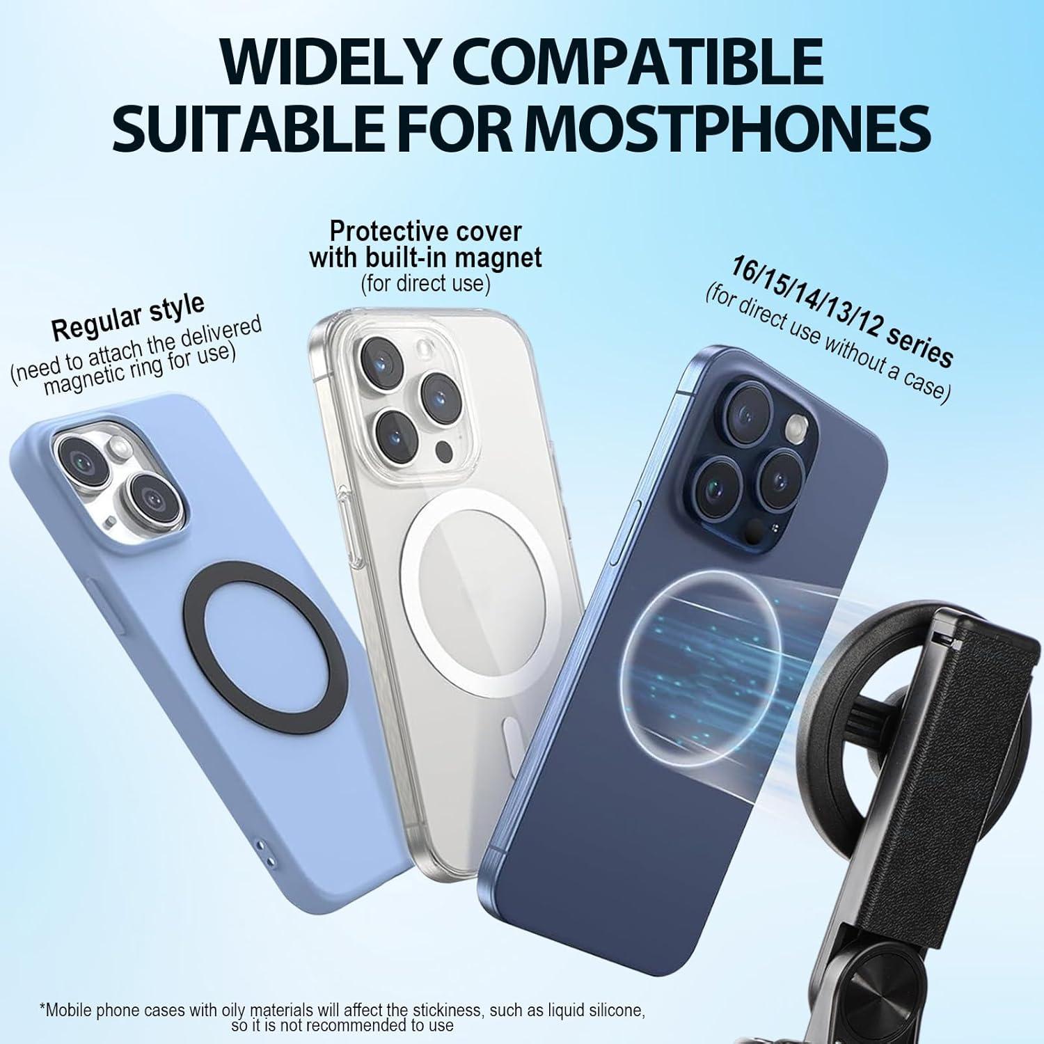 Palo de Selfie Magnético 4 en 1 GaoLIdu con Trípode y Control Remoto