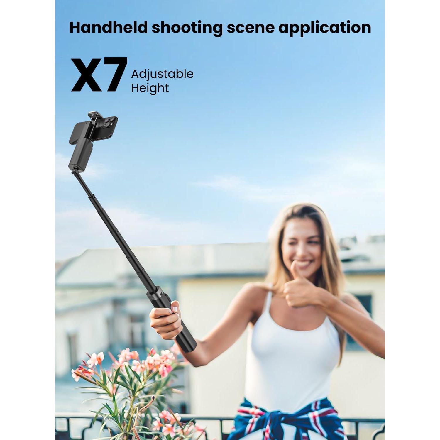 Trípode Automático AOCHUAN con Seguimiento Facial y Control Remoto