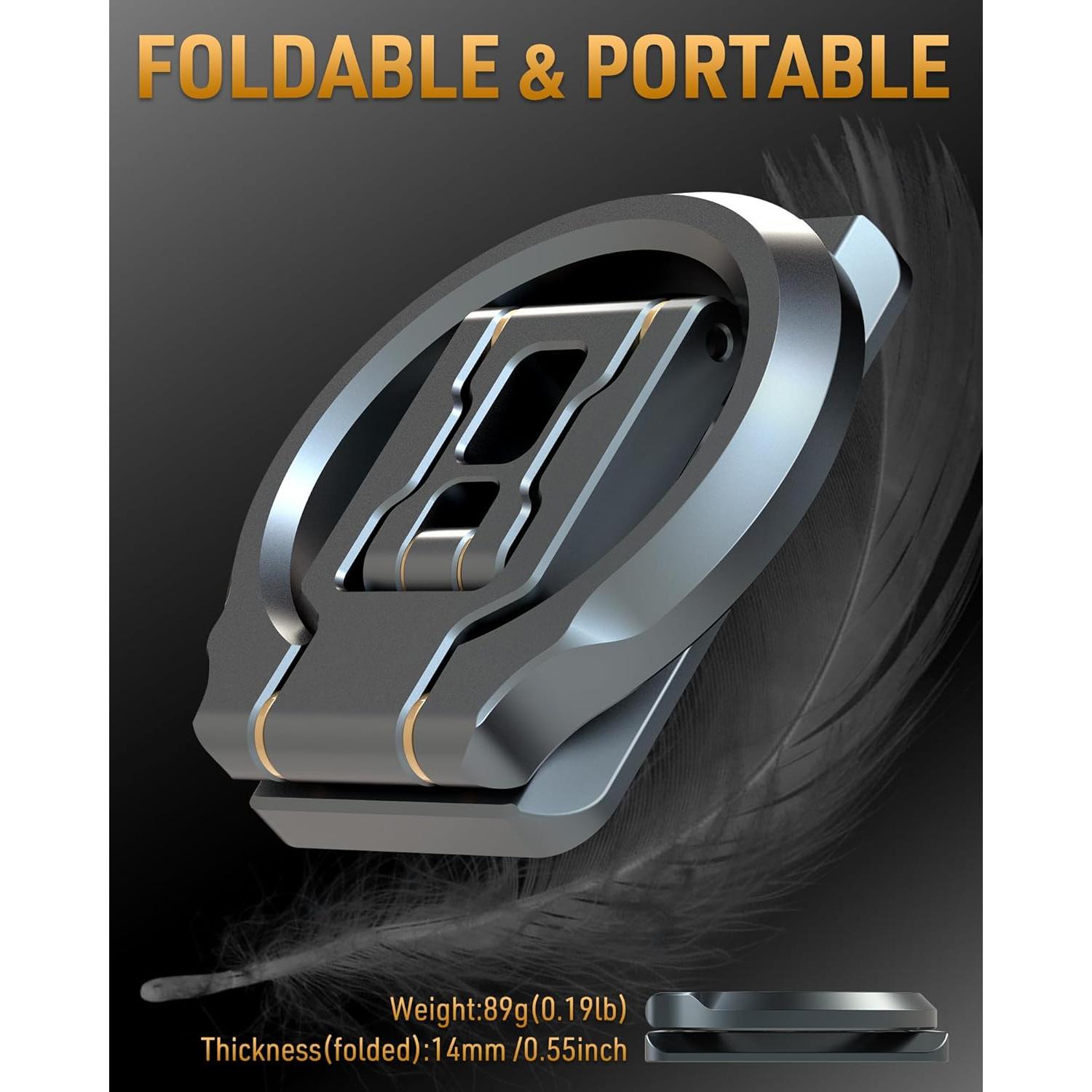 Soporte Magnético Doble MOSENVKA para Teléfono - 360° Ajustable